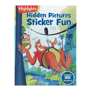Highlights Hidden Picture Sticker Fun - 16 pages + 120 stickers - Picture 1 of 10