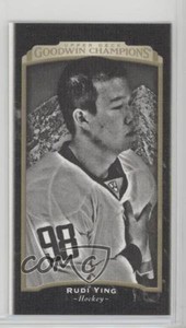 2017 Upper Deck Goodwin Champions Black & White Canvas Mini Rudi Ying #129