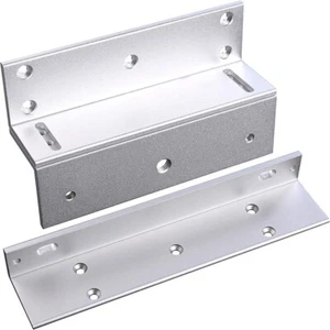 Z&L ZL Staffa per 180KG 350Lbs per Serratura Elettrica Magnetica Porta Interna - Foto 1 di 8