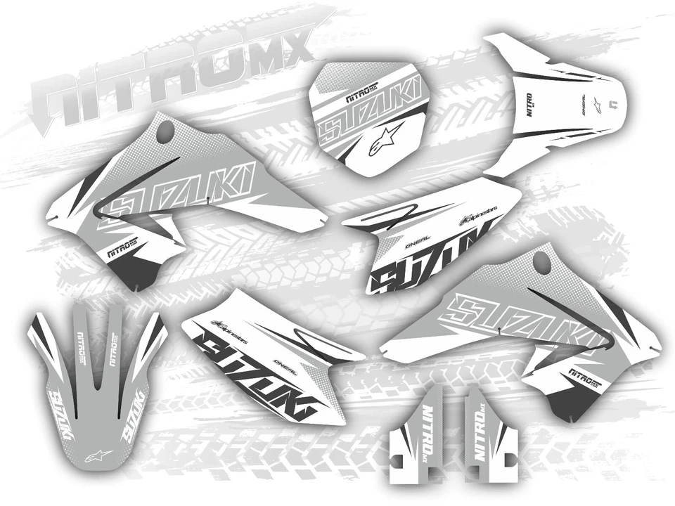 Gráficos compatibles con Suzuki DRZ 70 2008 - 2013 2014 2015 2016 2017 2018 2019 Foto 1 de 1