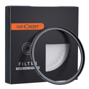 Filtro protector UV K&F Concept Slim MC 40.5 46 49 52 55 58 62 67 72 77 82 mm - Imagen 1 de 9