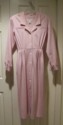 Vestido Nordstroms~BARRY BRICKEN~REDUCIDO Vintage años 80~Ballet Rosa Lana~TALLA 8~GRATIS H Foto 1 de 4