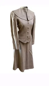 VTG 1904's? 3 Piece Wool Womens Dress Suit Brand Panther - Picture 1 of 15