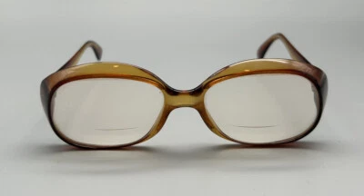 Vtg 70s Playboy Optyl Amber Eyeglass Sunglasses 1024-80 Germany Rare - Image 1 of 4