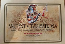 Fournier Ancient Civilizations Egyptian Sumerian Assyrian &Persian Playing Cards