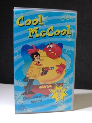 Cool McCool Volume 3 VHS VIDEO TAPE classic 1970s cartoon  animated series - Image 1 of 4