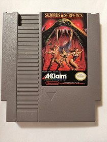 Swords and Serpents Nintendo NES 