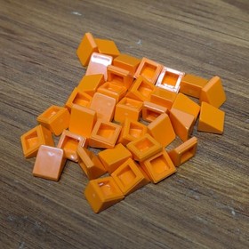 Lego Orange Slope 30 1 x 1 x 2/3 - Qty 35