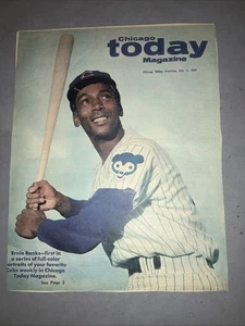 1969 July 13 Chicago Today Ernie Banks Chicago Cubs Insert Photo #0250 - Picture 1 of 4