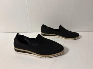 Kelly & Katie Black Slip-on Loafer Shoe Women Size 9.5 - Picture 1 of 8