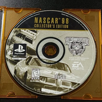 Nascar 98 Collectors Edition  (Sony Playstation 1 ps1) Very Good Cond Disc Only  - Image 1 of 4