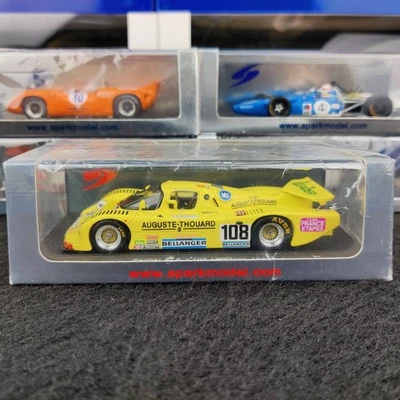 SPARK SAUBER C6 #108 LE MANS 1987 Y.HERVALET J-F YVON  1:43 S4082 EN BOITE - Photo 1/4