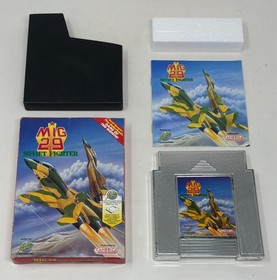 NES Nintendo - Mig 29 Soviet Fighter - CIB Complete in Box - Unlicensed Tested