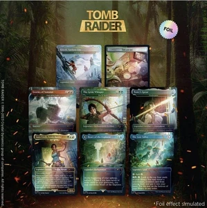 MTG  Secret Lair Tomb Raider Foil Edition - Picture 1 of 5