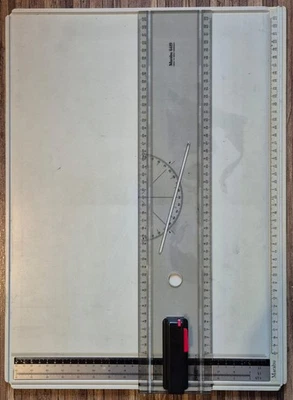 Zeichenplatte - Technisches Zeichnen DIN A4, mit Aufbewahrungstasche **Vintage** - Bild 1 von 4