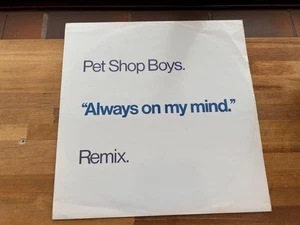 PET SHOP BOYS ALWAYS ON MY MIND REMIX 12" VINYL SPIEL GETESTET GEREINIGT - Bild 1 von 14