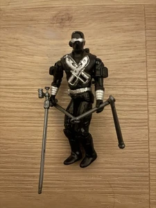 Vintage GI Joe Action Force SNAKE EYES Toy Figure 1989 - Picture 1 of 4