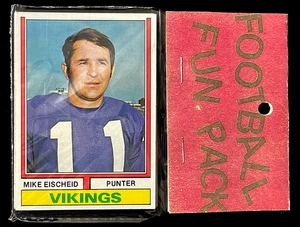 1974 Topps Football West Corp Fun Pack - Bradshaw on Back! - SEALED! - (bin5561S) - Bild 1 von 2