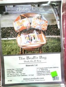 The Beatle Bag #186 von Abbey Lane Quilts mit 4 extra Einsätzen - Bild 1 von 3