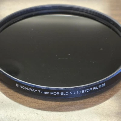 Singh-Ray 77mm MOR-SLO ND-10 Stop Filter - Image 1 of 4