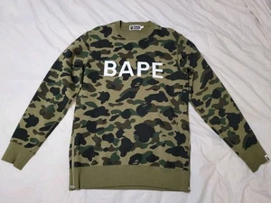 BAPE Men's Large - A Bathing Ape Sweater Crew Neck - Camouflage L - Picture 1 of 14