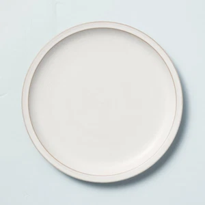 Juego de 4 platos de ensalada de gres con borde moderno de crema agria - Hearth & Hand™ con Magnolia - Imagen 1 de 1