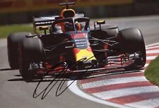 Daniel Ricciardo RED BULL F1 TEAM 2018 autograph, In-Person signed photo
