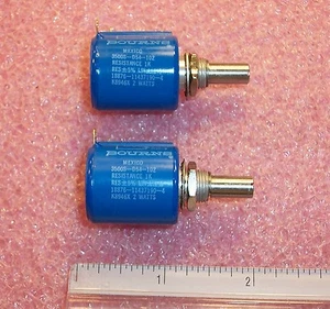 Menge (5) 3500S-D54-102 Bourns 1K Ohm 2W 5% POTENTIOMETER BUCHSE HALTERUNG NOS - Bild 1 von 1