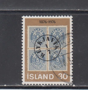 ICELAND : 1976 - USED - SCOTT # 492 - Picture 1 of 1