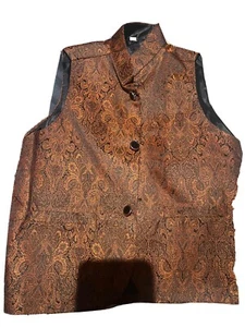 Indian Pakistani waistcoats wedding party wear Sherwaani Waistcoats/jacket - Picture 1 of 4
