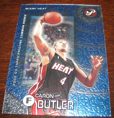 Miami Heat 2002-03 Topps Pristine #78 Caron Butler Common Rookie - Image 1 of 3