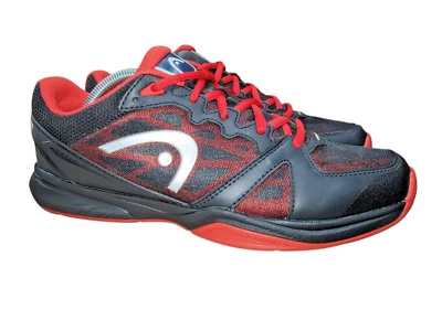 Head Revolt RVRD Para hombres Talla 9.5 Negro Rojo Interior Cancha Pickleball Tenis Zapatos Foto 1 de 4