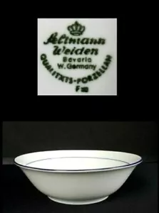 SELTMANN RAINBOW BLUE SOUP CEREAL BOWL GERMANY - Picture 1 of 2