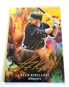 Twins Alex Kirilloff Mint 2021 Panini Origins Gold Ink Auto SP RC #07/10 - Picture 1 of 1