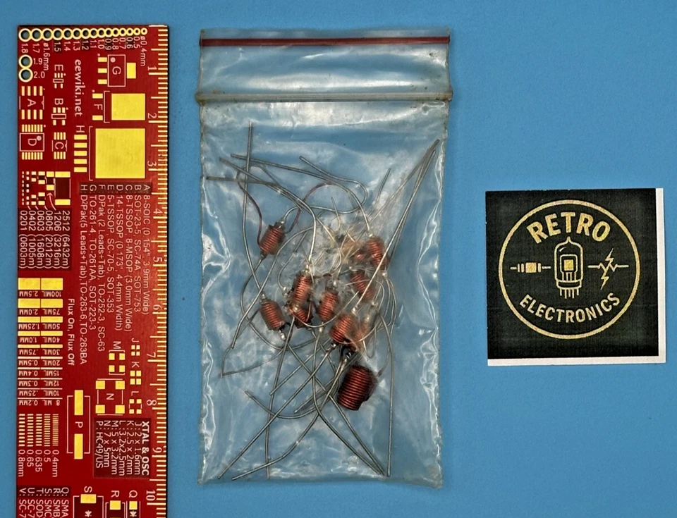 10 Assorted Small Inductors - Image 1 of 1