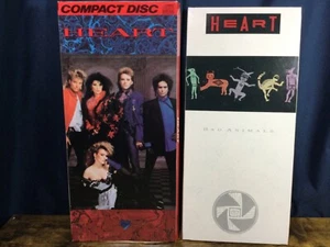 (2) HEART Long Boxes - LONGBOX ONLY (Empty, No CD) - Imagen 1 de 4