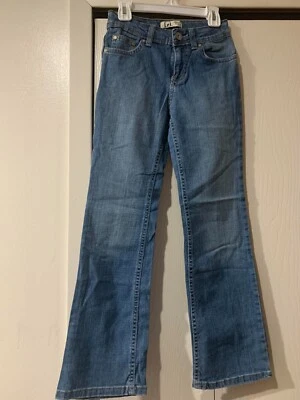 L.E.I. Bota Chelsea Lourise ajustada azul claro para niña talla 12 Foto 1 de 4