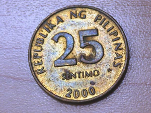 2000 Philippines 25 Sentimos - Picture 1 of 2