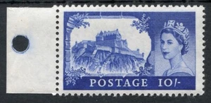 GREAT BRITAIN 1959 10/- SG597 QE2 MULTIPLE CROWNS WMK MNH SUPERB AND FRESH. - Picture 1 of 2