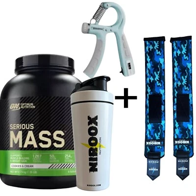 Optimum Nutrition Serious Mass Weight Gainer Protein Dose 2727g