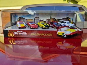 Majorette Gift Set 60th Anniversary 5 Premium Cars: Citroen Chevy Datsun Alfa Vo - Bild 1 von 8