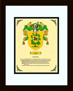 STEMMA ARALDICA ~ STEMMA FAMIGLIA MATA ~ INCORNICIATO - Foto 1 di 4
