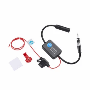 Uni 12V KFZ Auto Radio Antennenverstärker AM/FM Antenne Signal Verstärker DE - Bild 1 von 8