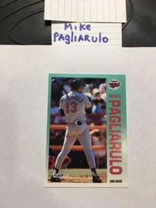 Mike Pagliarulo 1992 Fleer Minnesota Twins Baseball Card #216 - Picture 1 of 4