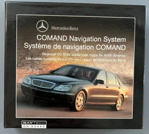 Genuine Mercedes C, E, CL, CLK S SL G-Class Navigation Map 5 Midwest USA - Picture 1 of 8