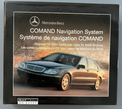 Genuine Mercedes C, E, CL, CLK S SL G-Class Navigation Map 5 Midwest USA - Image 1 of 4