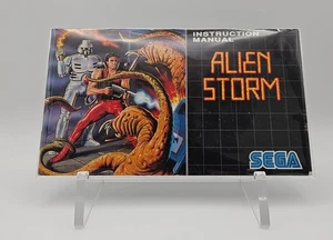 Alien Storm Sega Mega Drive Manual ONLY - Picture 1 of 2