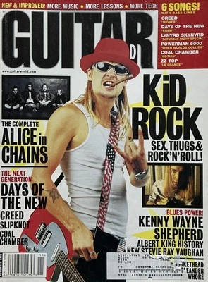 Guitar World Magazine November 1999 KID ROCK Alice In Chains SLIPKNOT + POSTER Foto 1 de 4