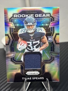Parche Tyjae Spears 2023 Prizm Silver Rookie Gear RC #RG-TS - Imagen 1 de 1