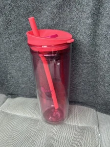 Vaso de plástico de doble pared Bubba Envy, 24 oz rosa - Imagen 1 de 9